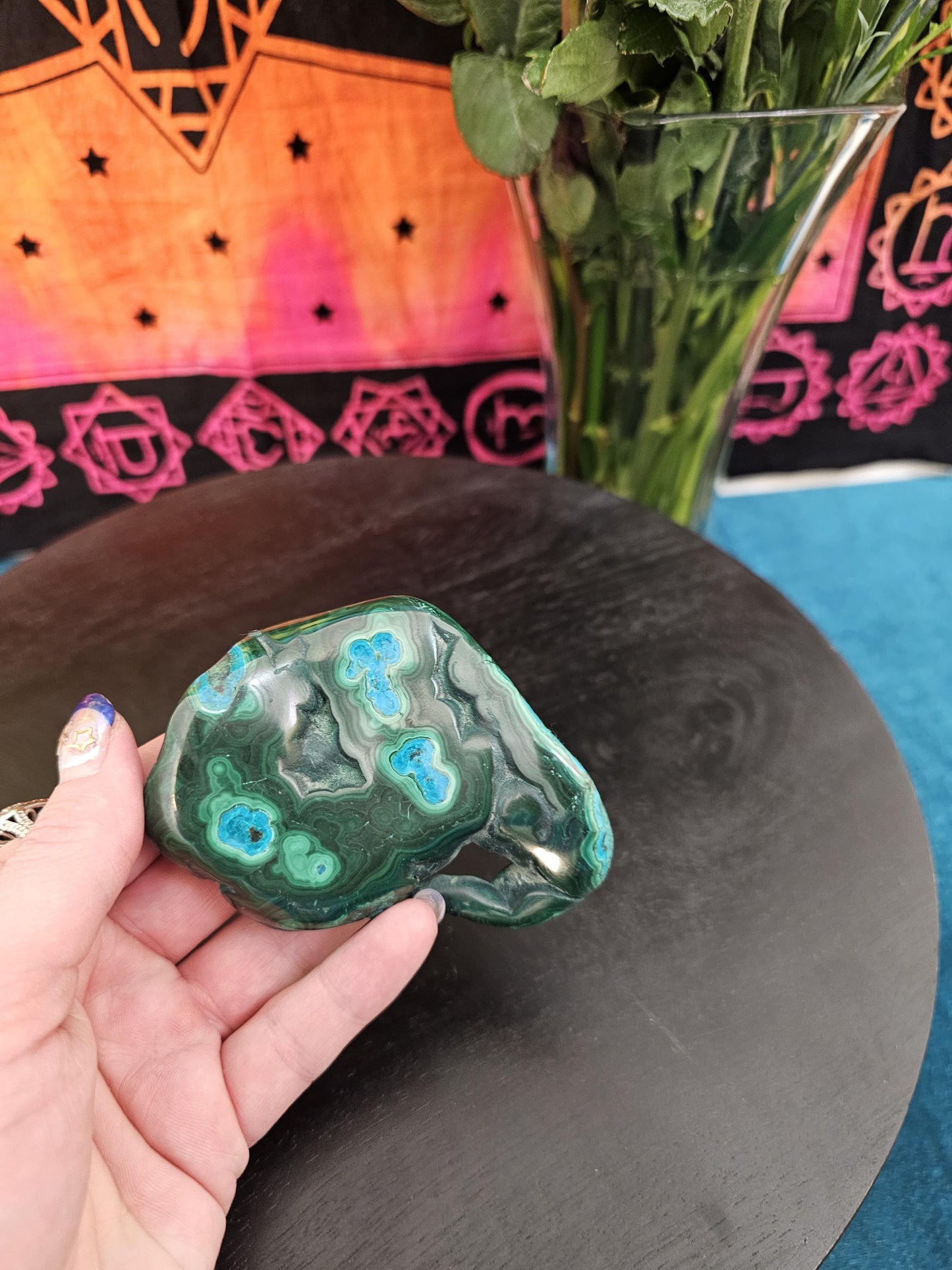Rare Chrysocolla Malachite