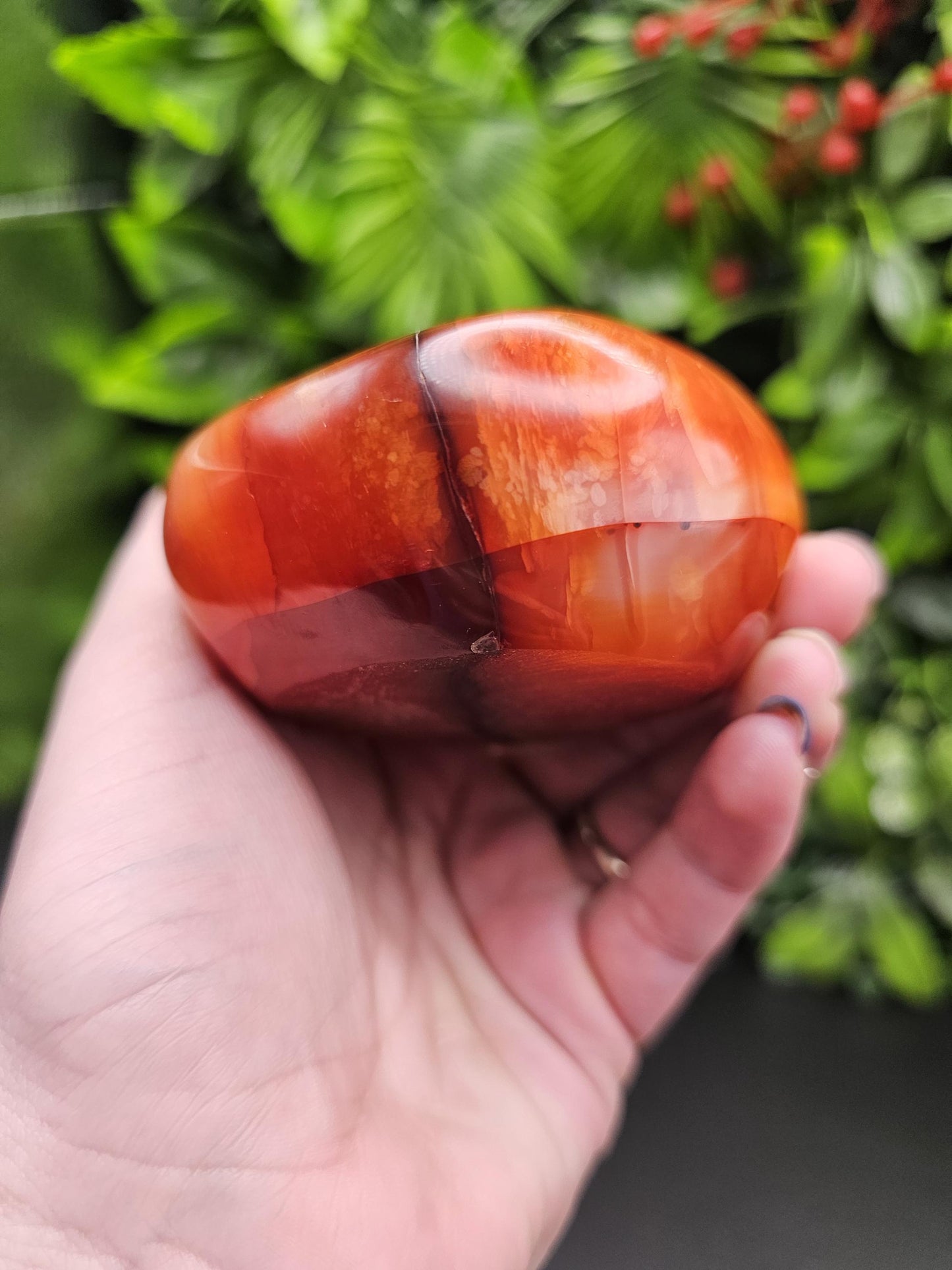 Carnelian Crystal Bowl
