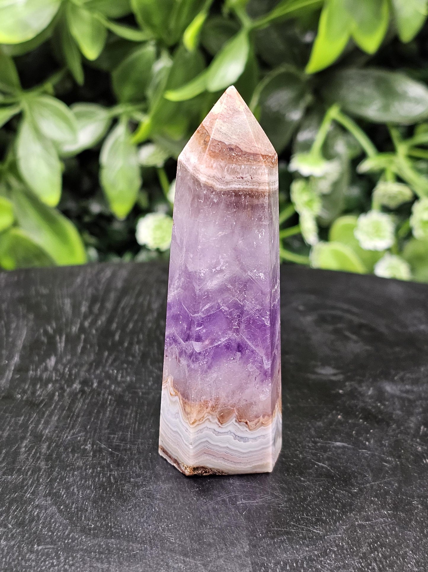 Chevron Amethyst Tower