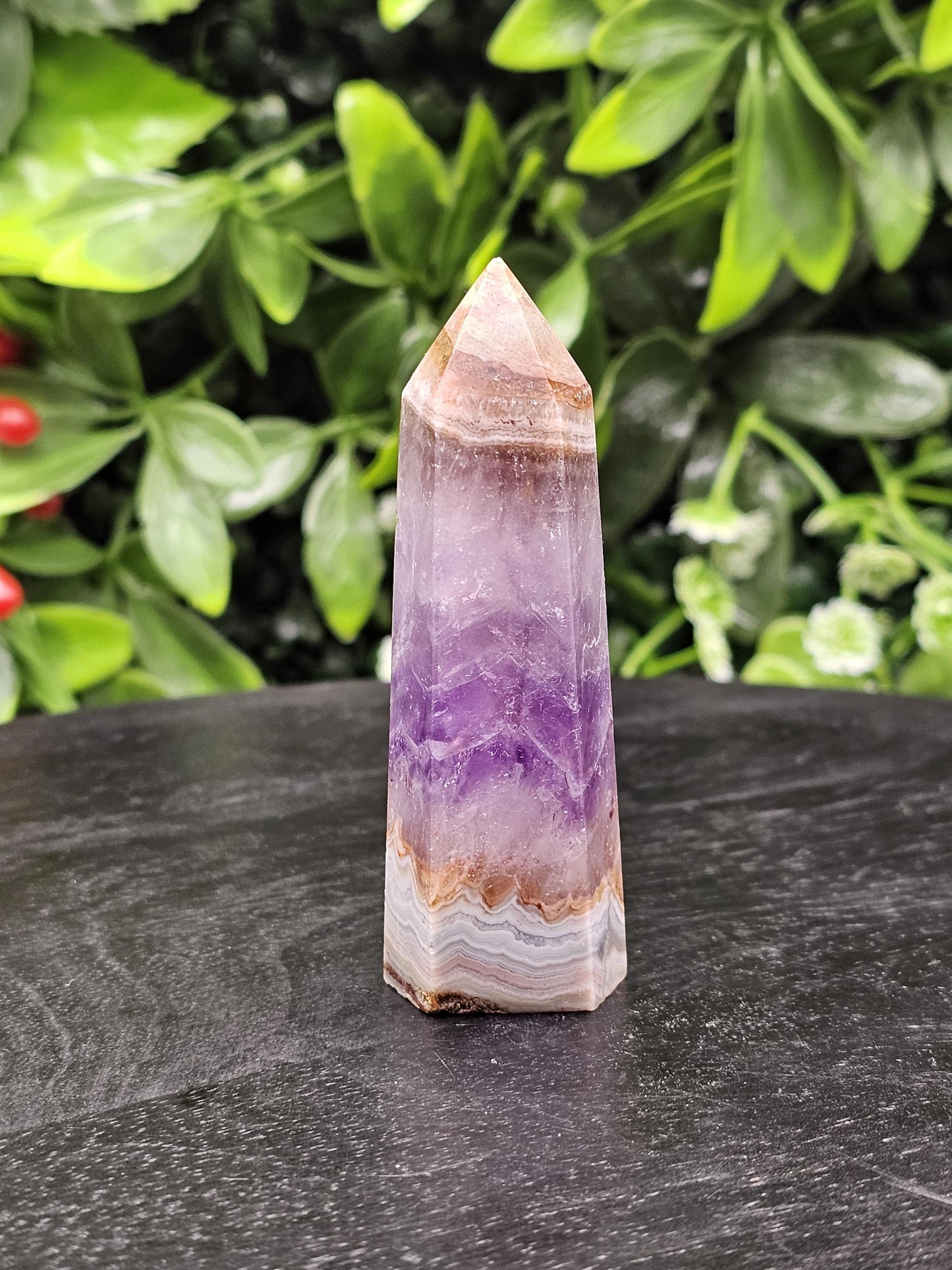 Chevron Amethyst Tower