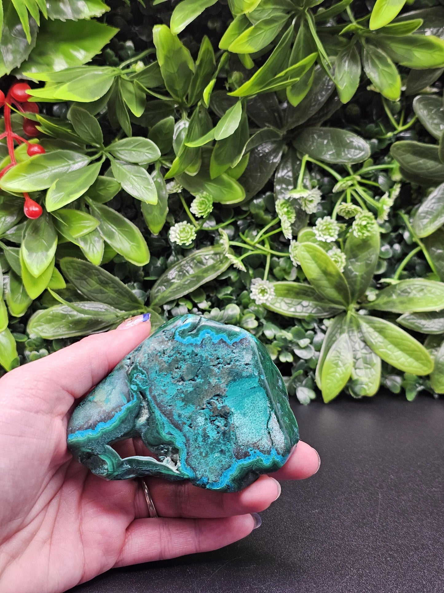 Rare Chrysocolla Malachite