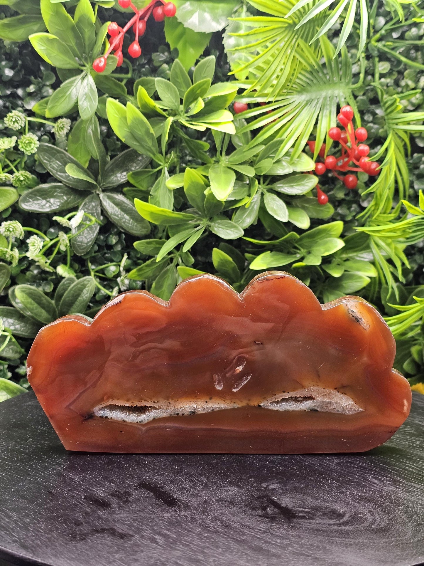 Large Red Carnelian Druzy Cloud