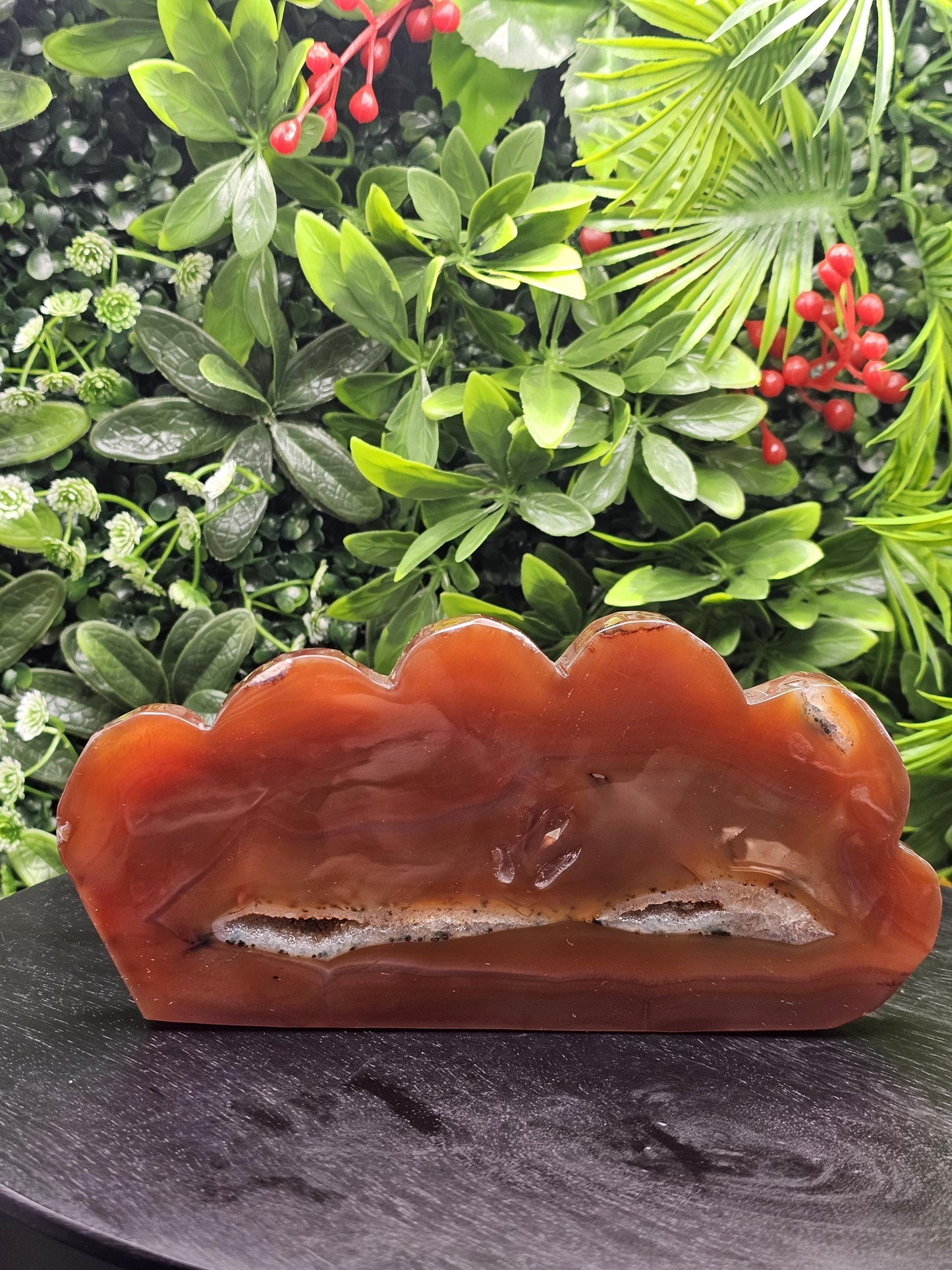 Large Red Carnelian Druzy Cloud