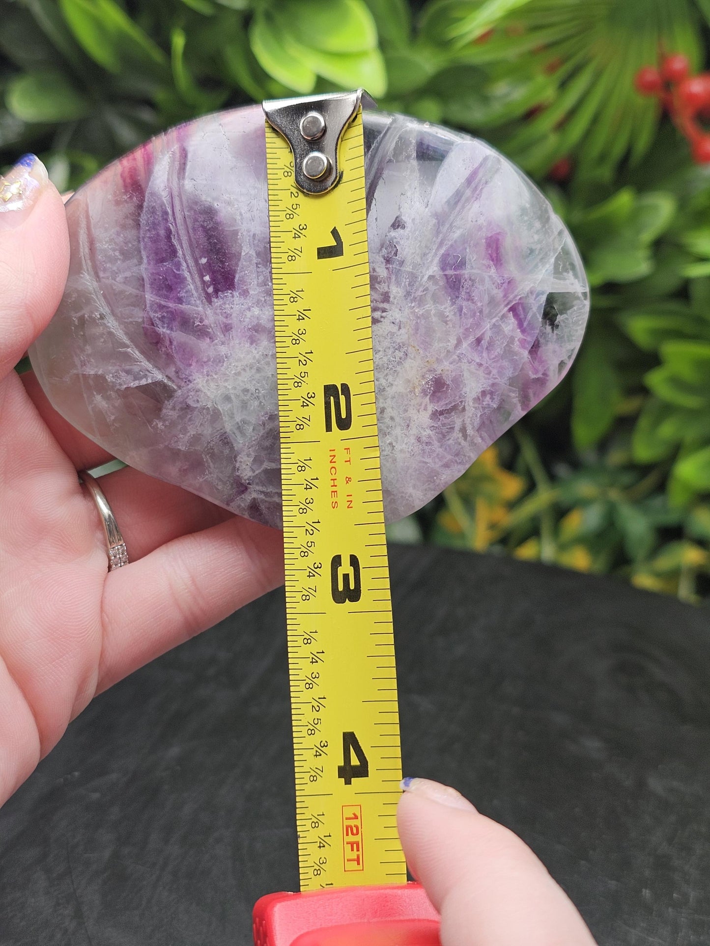 Snowflake Fluorite Sea Shell Carving