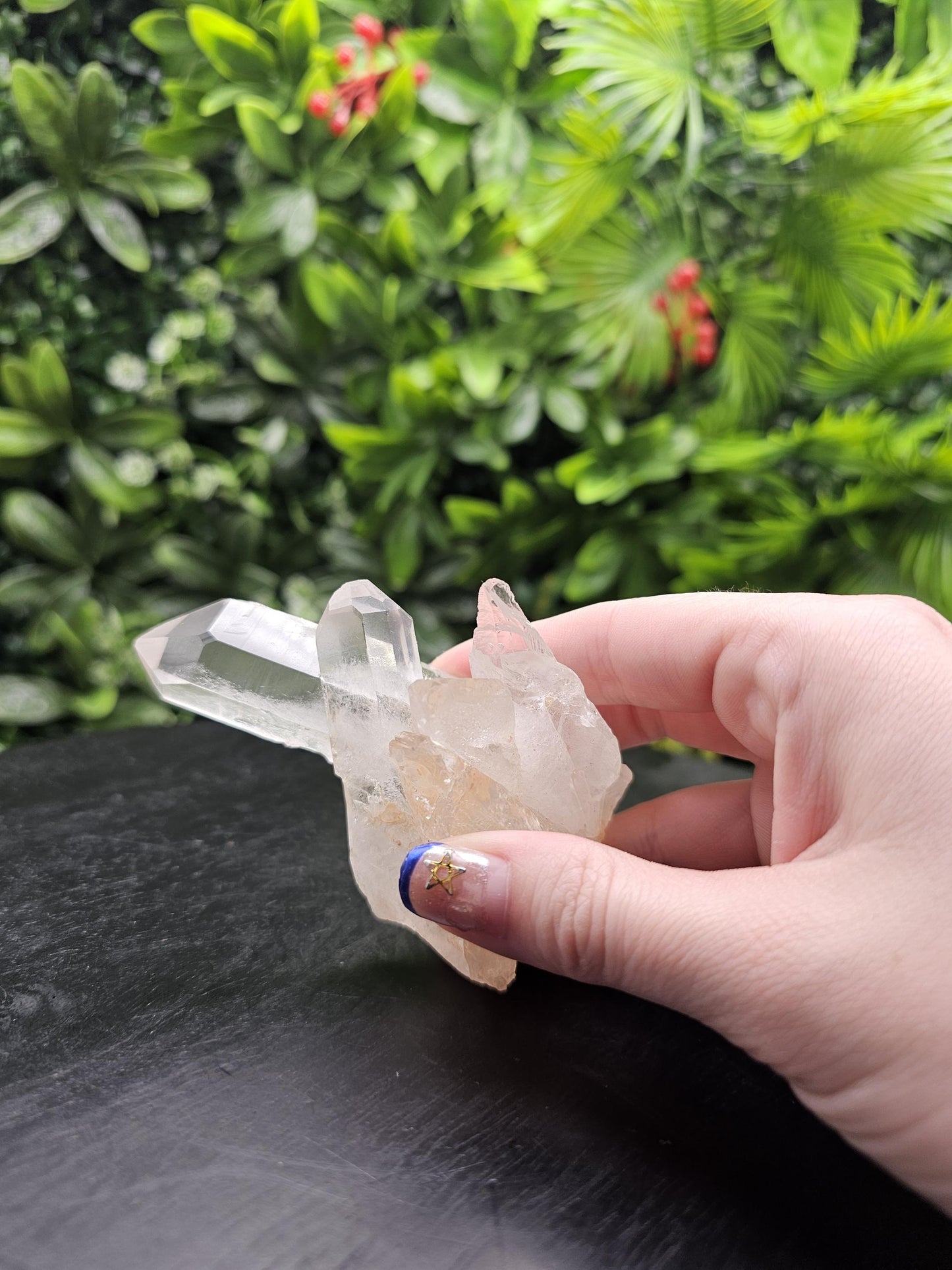 Clear Quartz Crystal Cluster