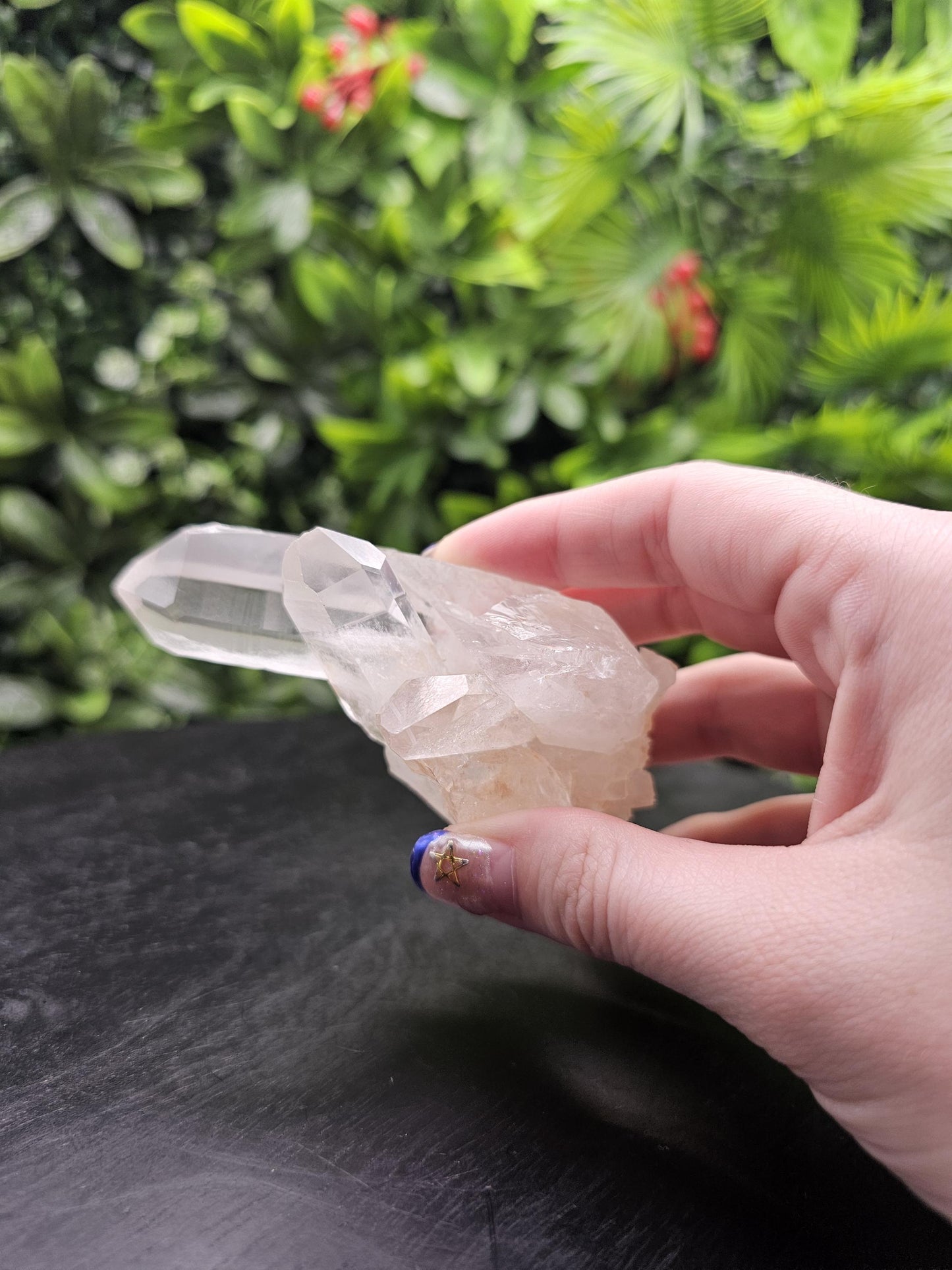 Clear Quartz Crystal Cluster