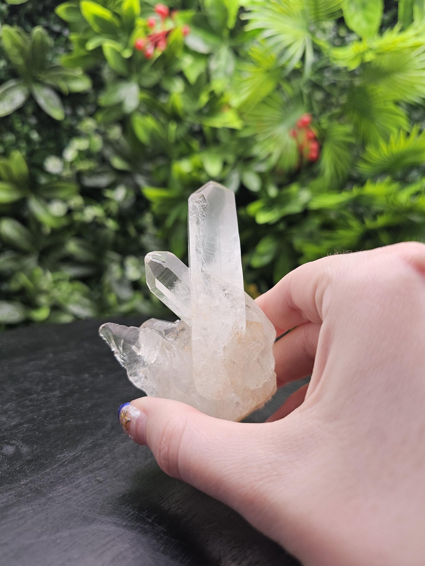 Clear Quartz Crystal Cluster