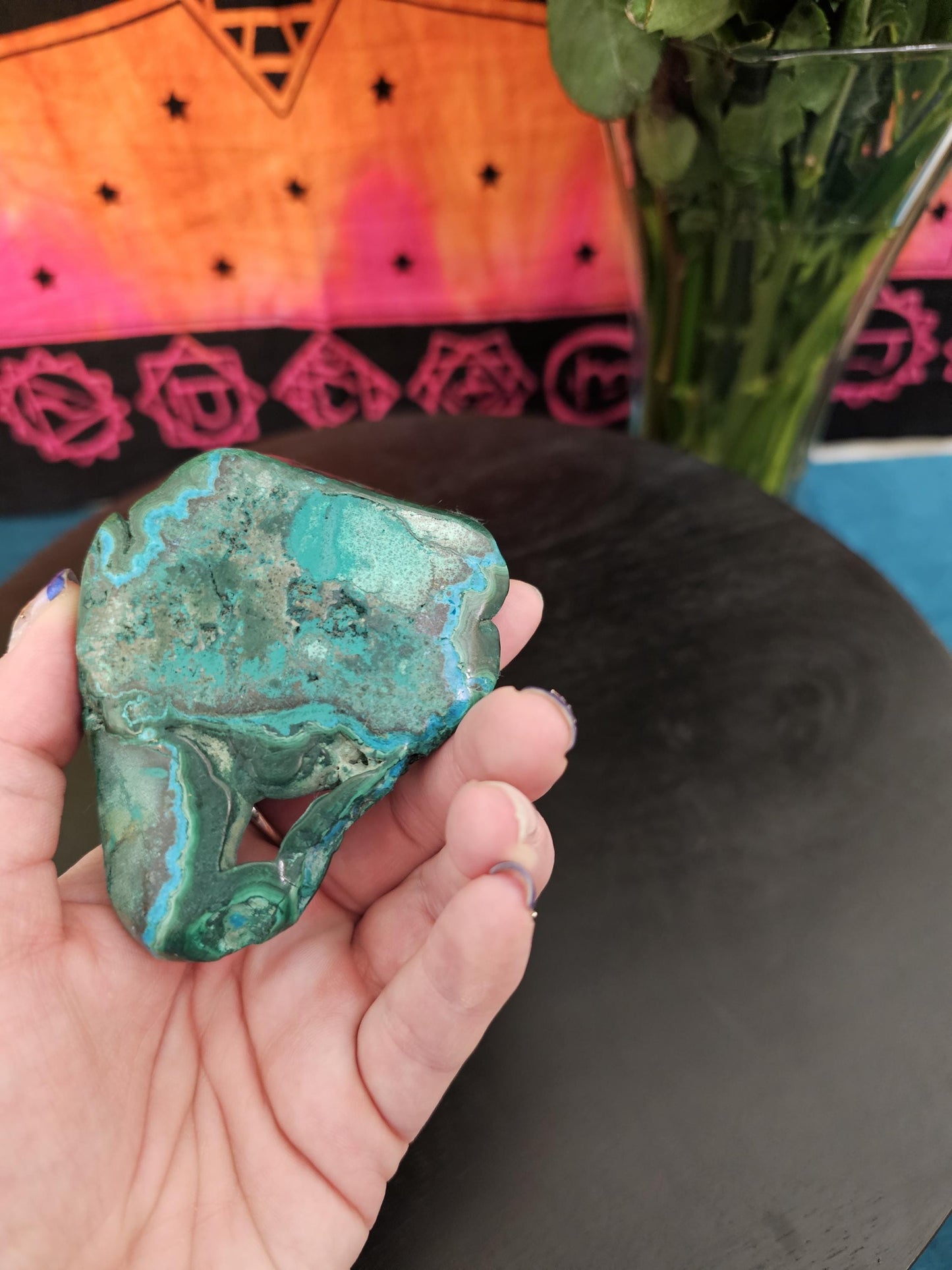 Rare Chrysocolla Malachite