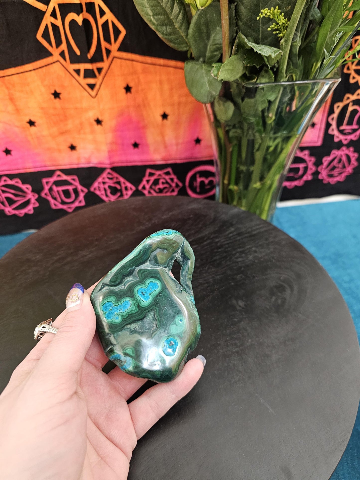 Rare Chrysocolla Malachite