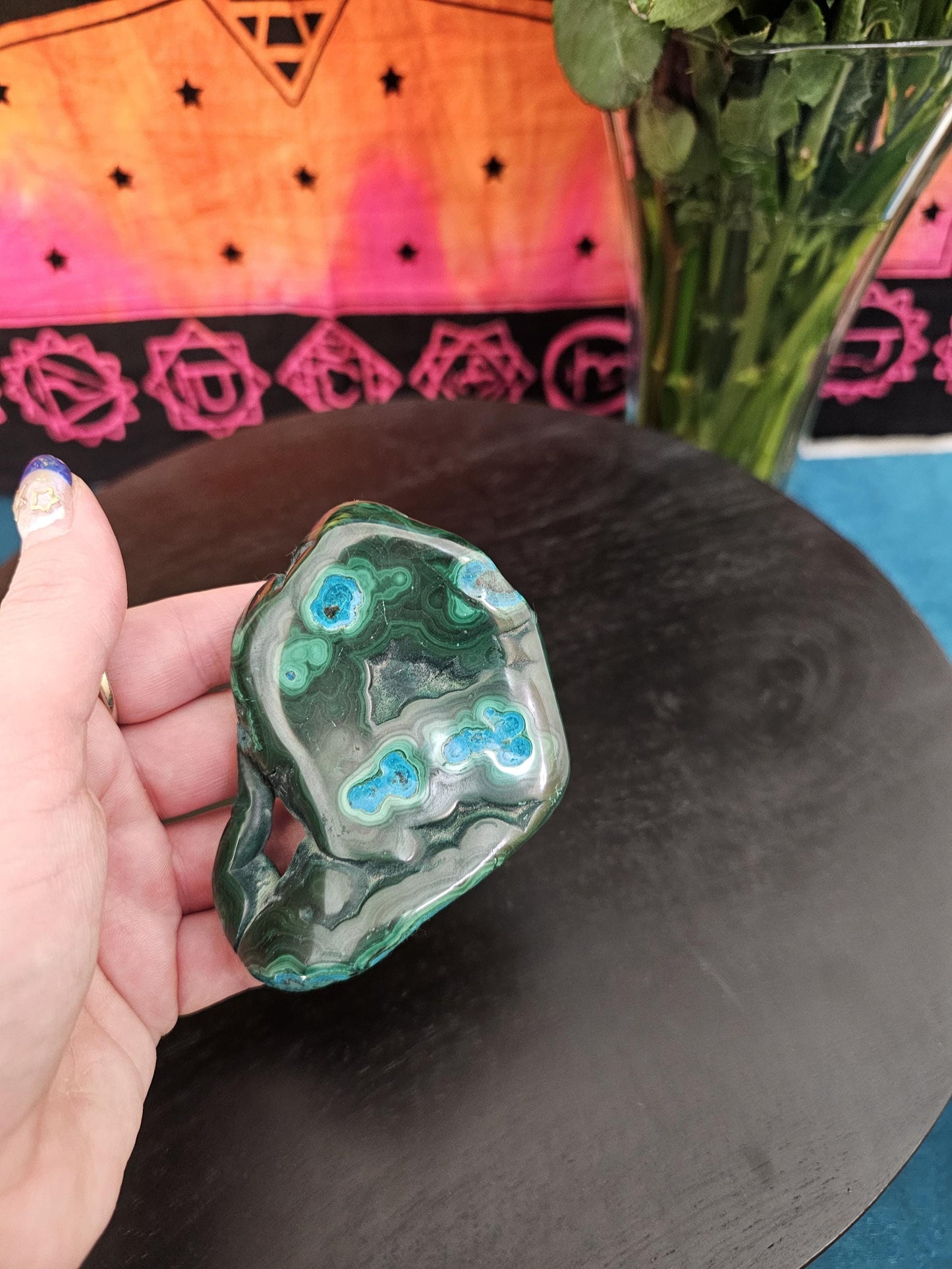 Rare Chrysocolla Malachite