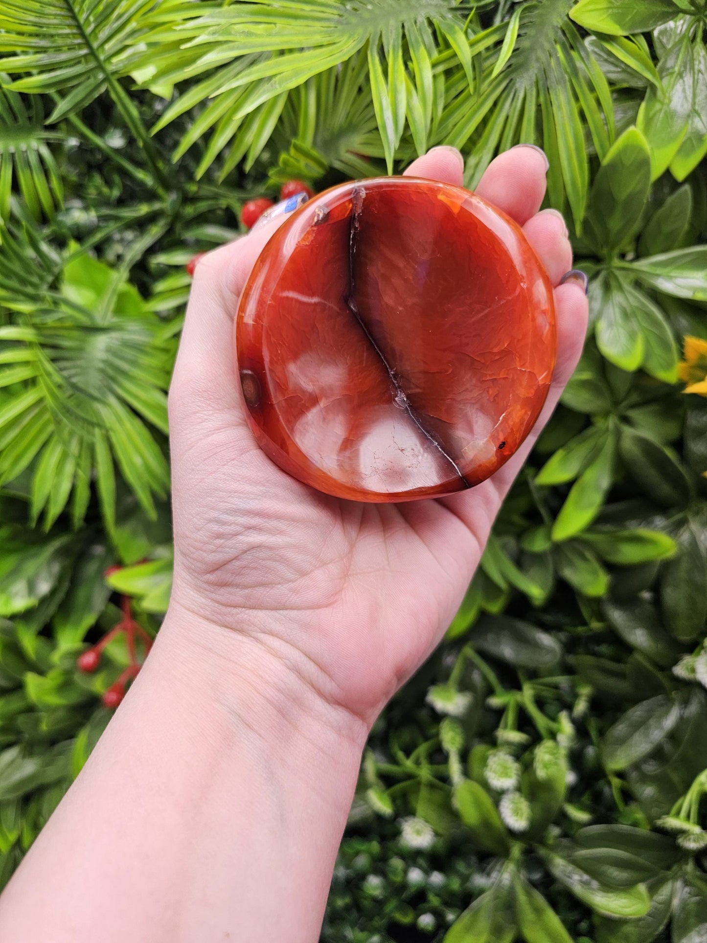 Carnelian Crystal Bowl