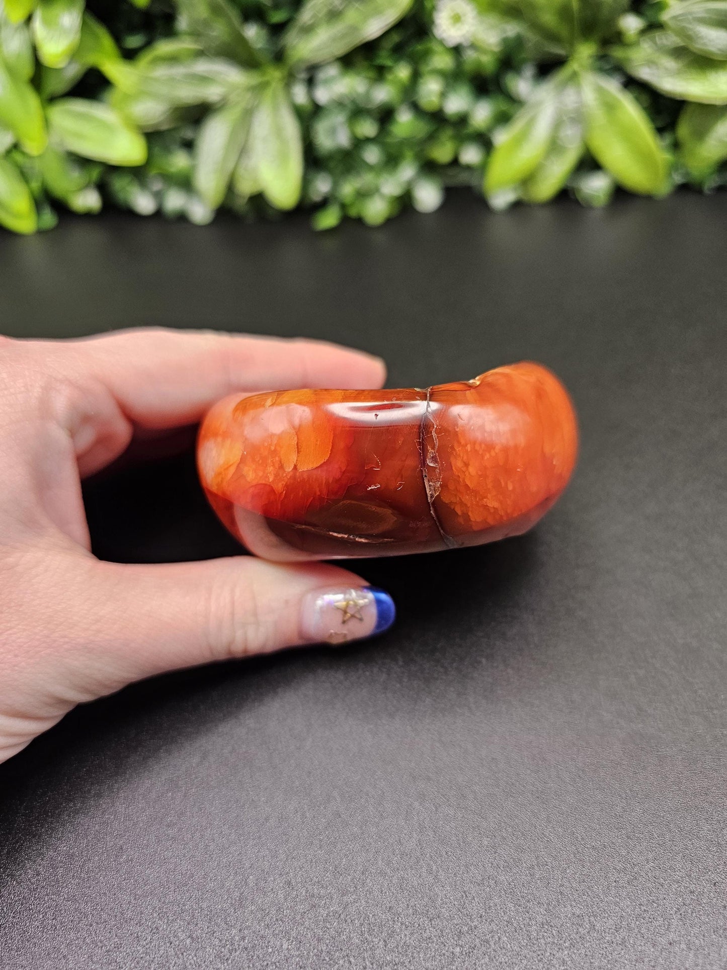 Carnelian Crystal Bowl