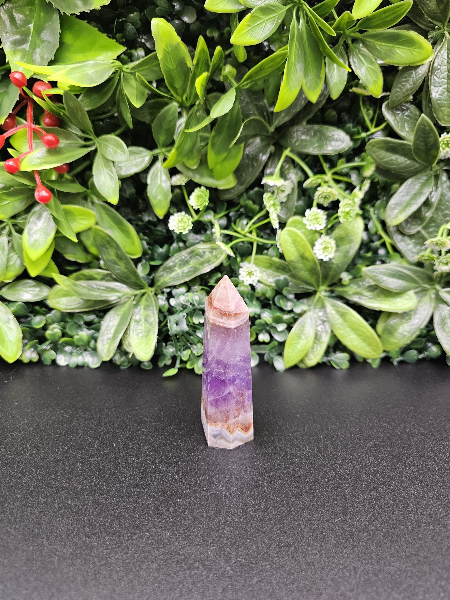 Chevron Amethyst Tower