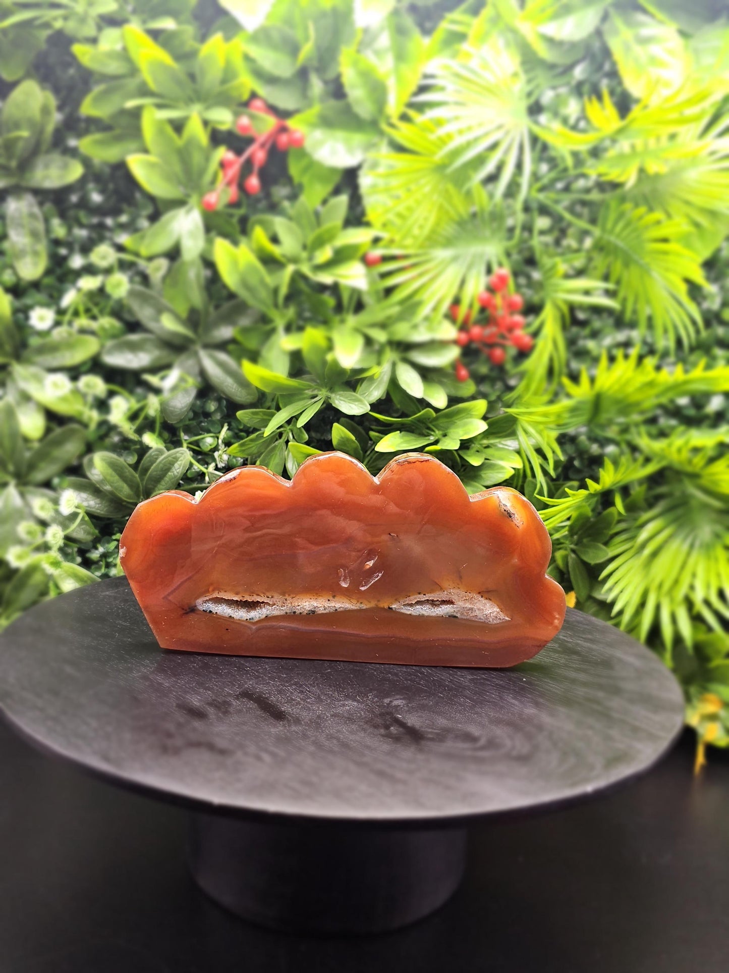 Large Red Carnelian Druzy Cloud