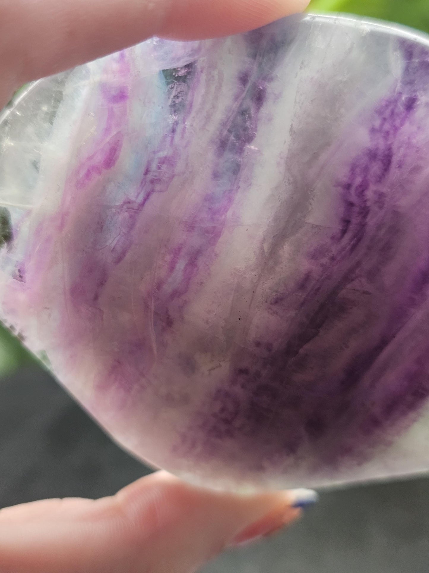 Snowflake Fluorite Sea Shell Carving