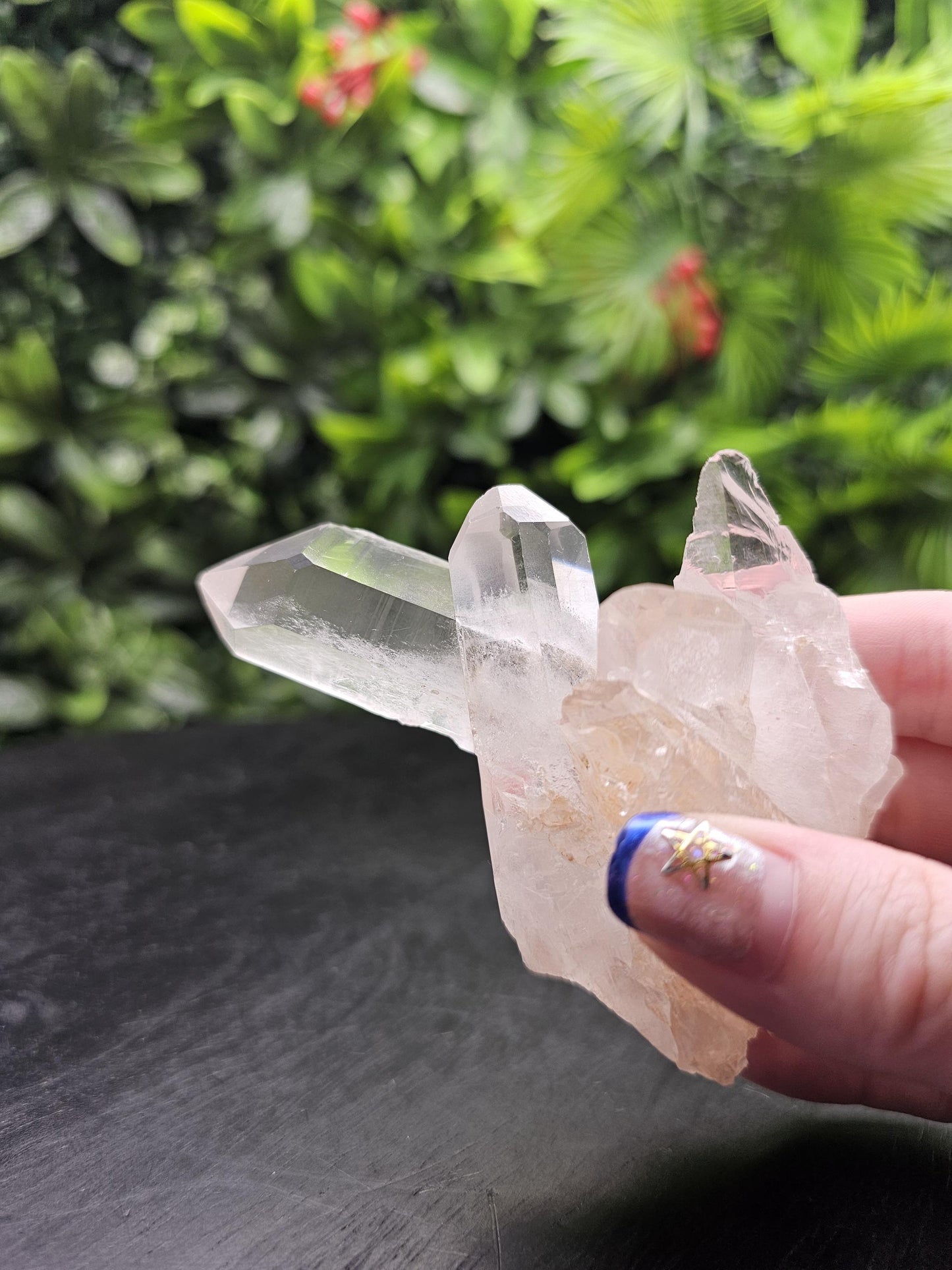 Clear Quartz Crystal Cluster