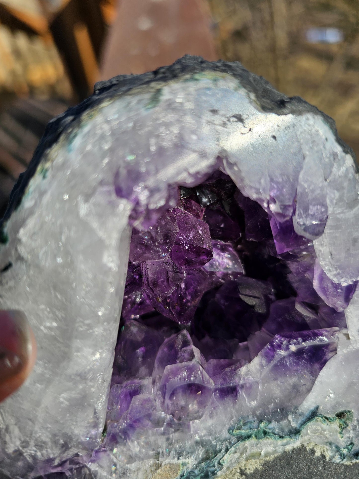 Gorgeous Amethyst Cathedral Statement Piece
