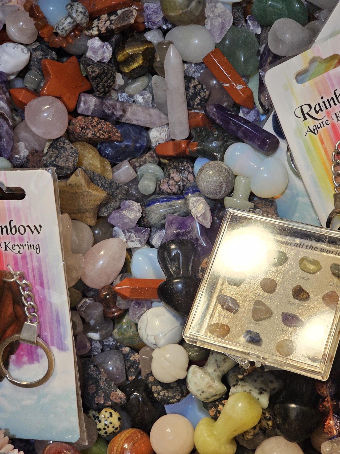 Crystal Scoops/Crystal Confetti Contains an assortment of High Quality Crystals!