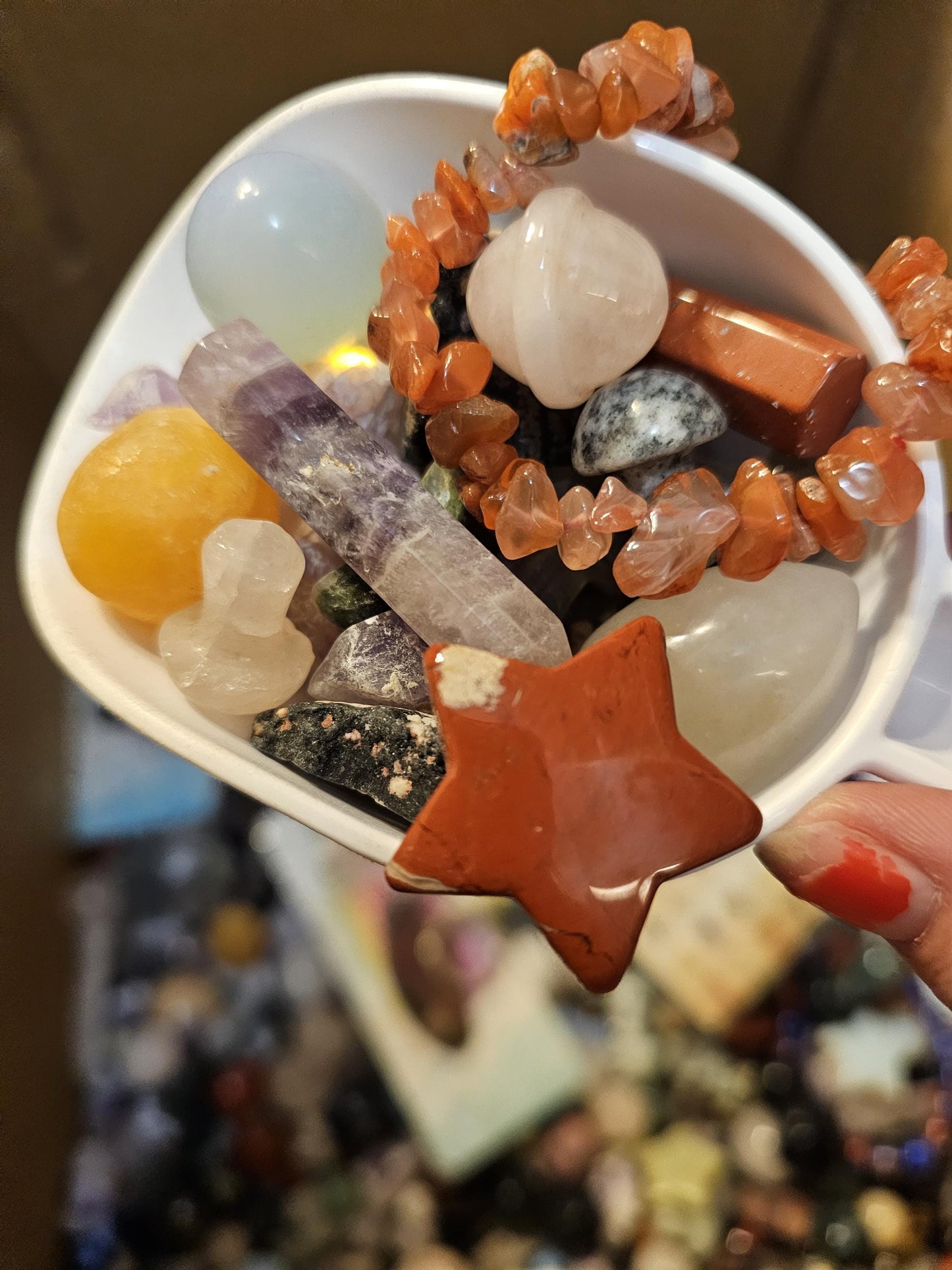 Crystal Scoops/Crystal Confetti Contains an assortment of High Quality Crystals!