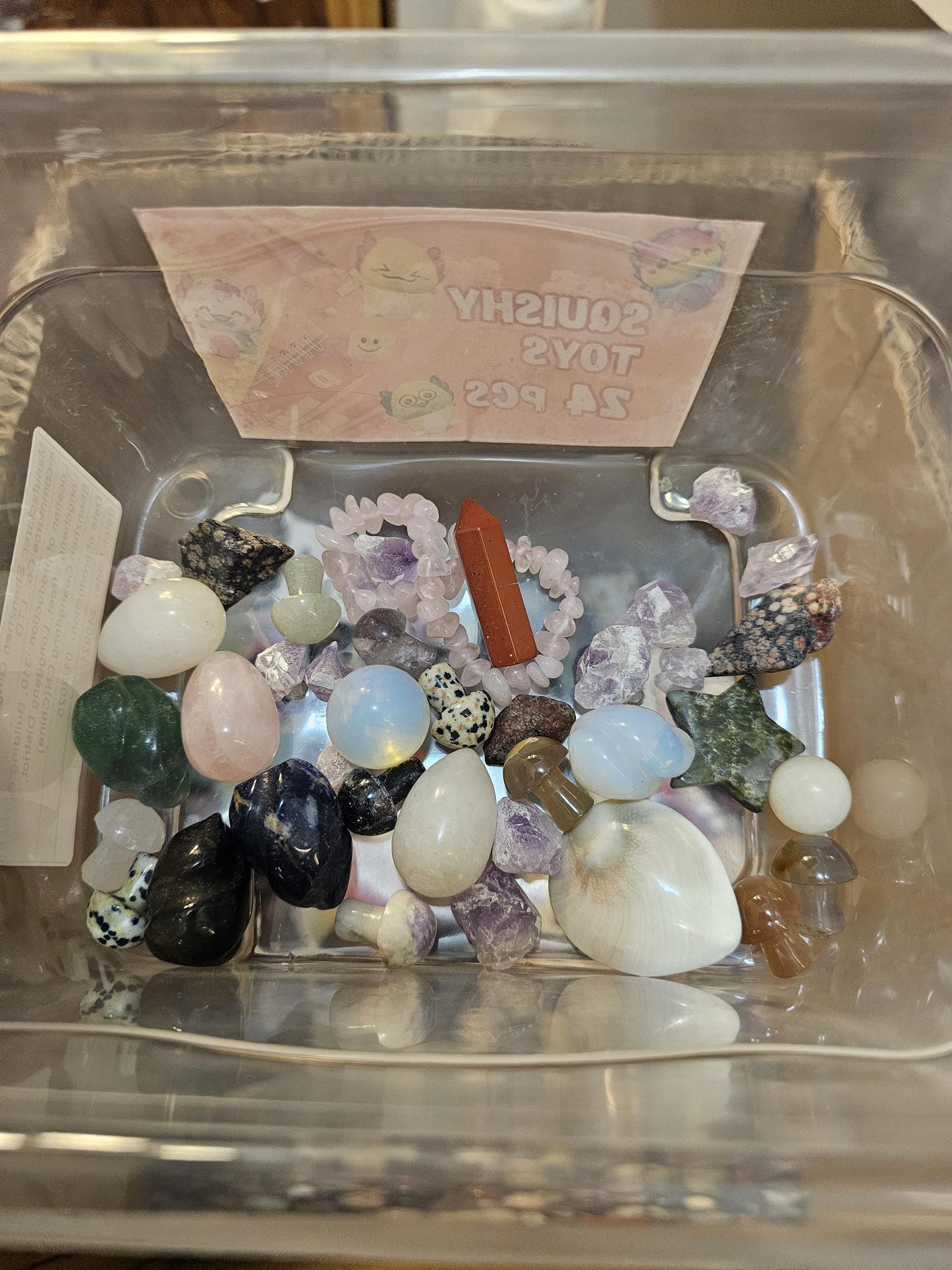 Crystal Scoops/Crystal Confetti Contains an assortment of High Quality Crystals!