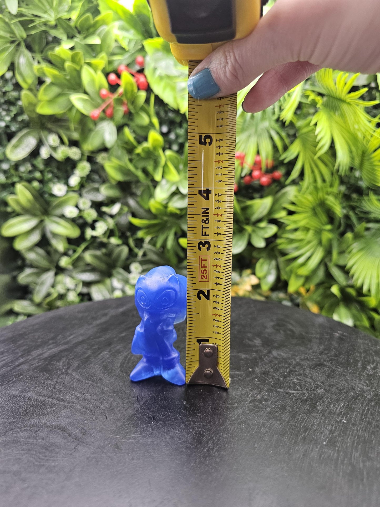 Blue Opalite Sonic the Hedgehog Crystal Carving