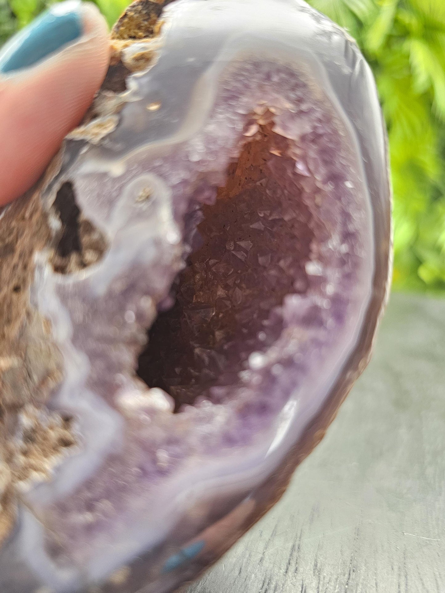 Amethyst Agate Geode