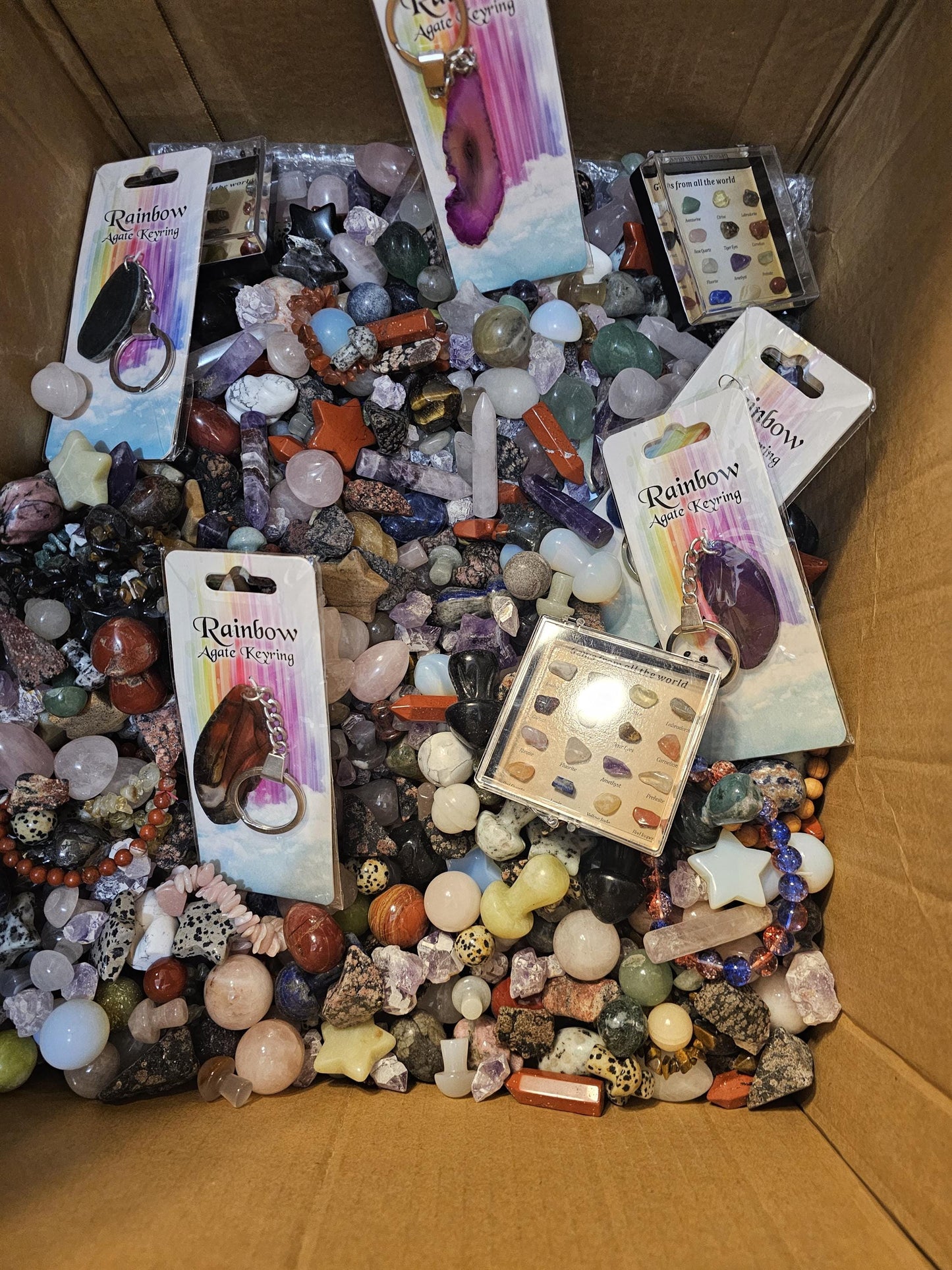 Crystal Scoops/Crystal Confetti Contains an assortment of High Quality Crystals!