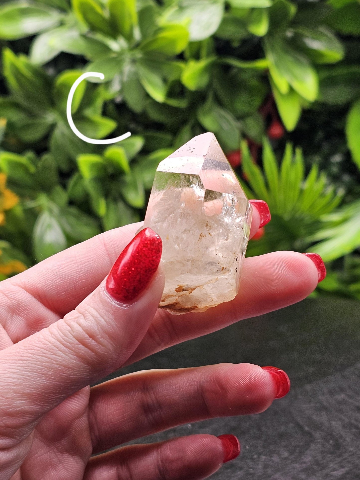 Kundalini Citrine semi-small Points multiple to choose from with Rainbows!