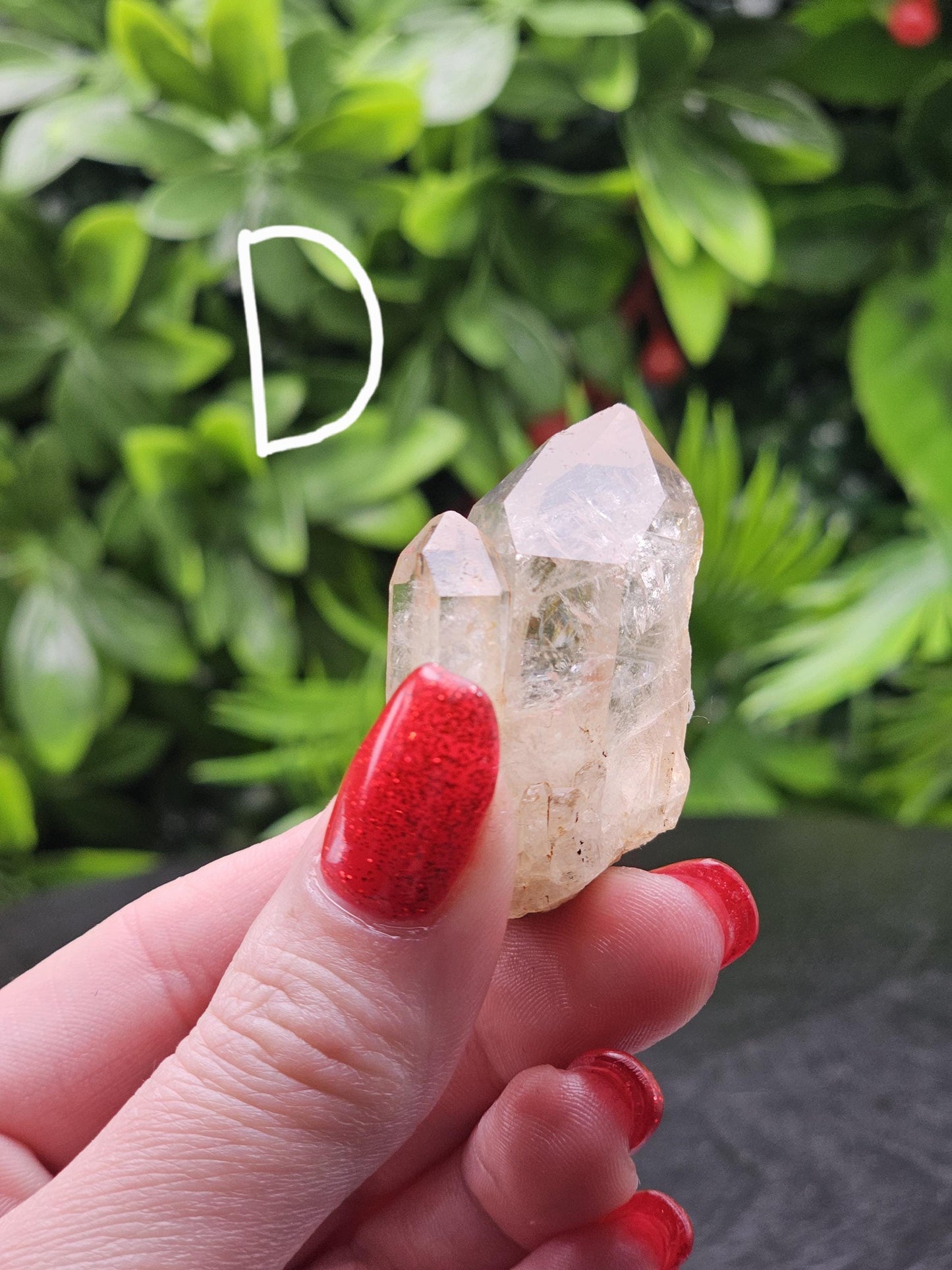 Kundalini Citrine semi-small Points multiple to choose from with Rainbows!