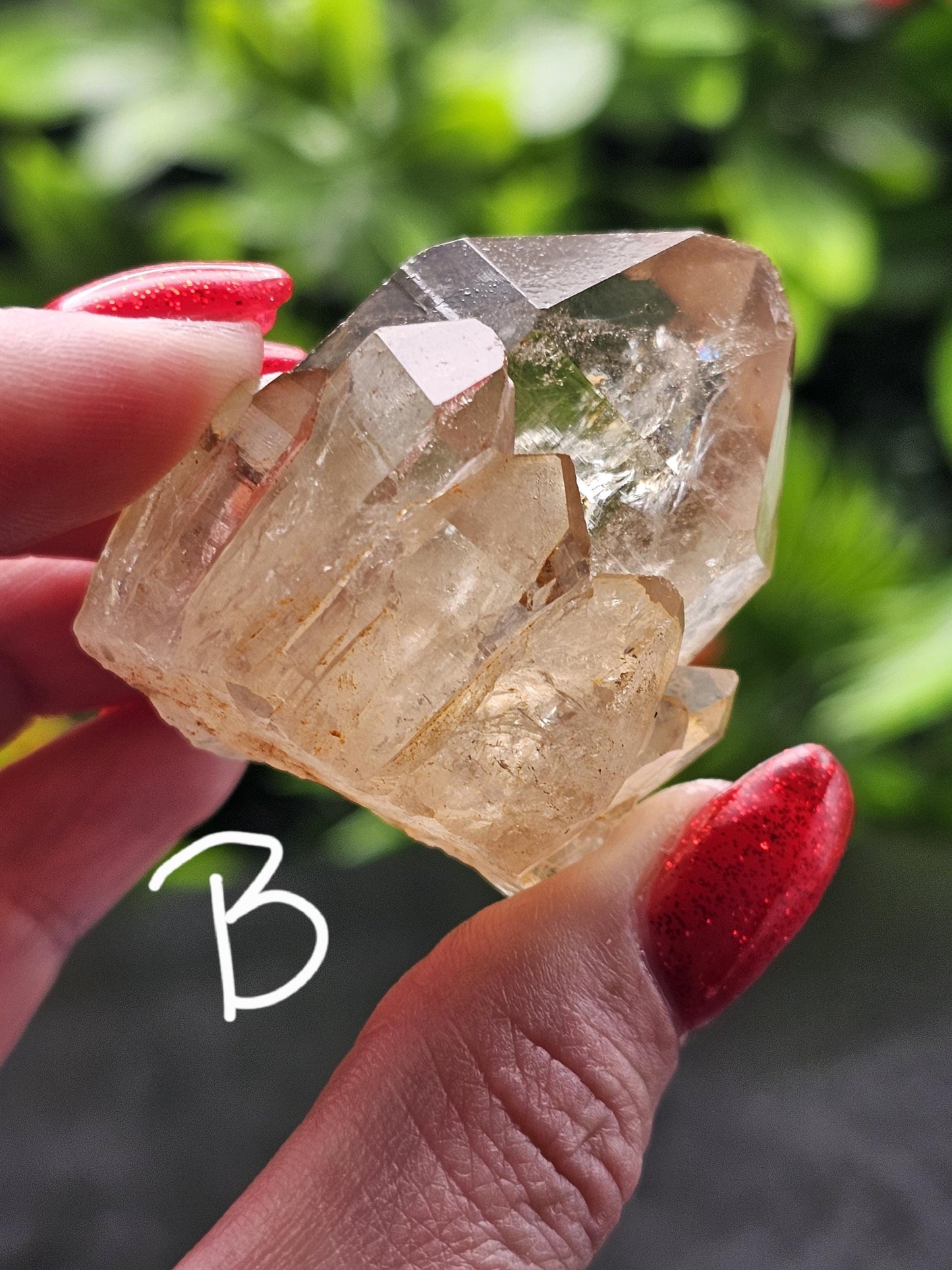 Kundalini Citrine semi-small Points multiple to choose from with Rainbows!