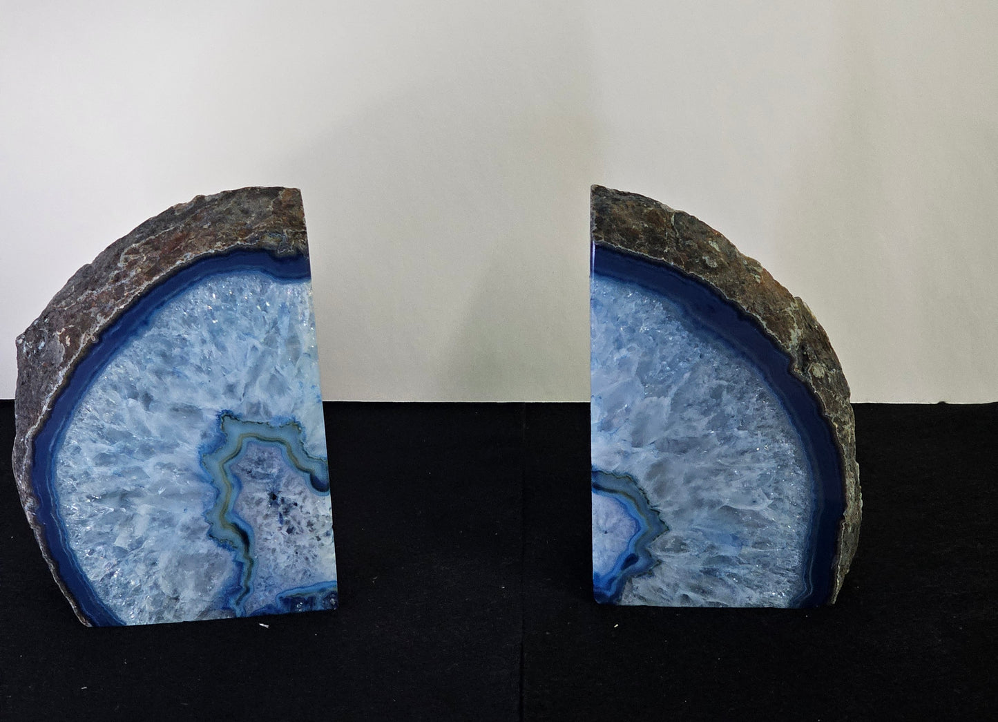 Agate Polished bookend