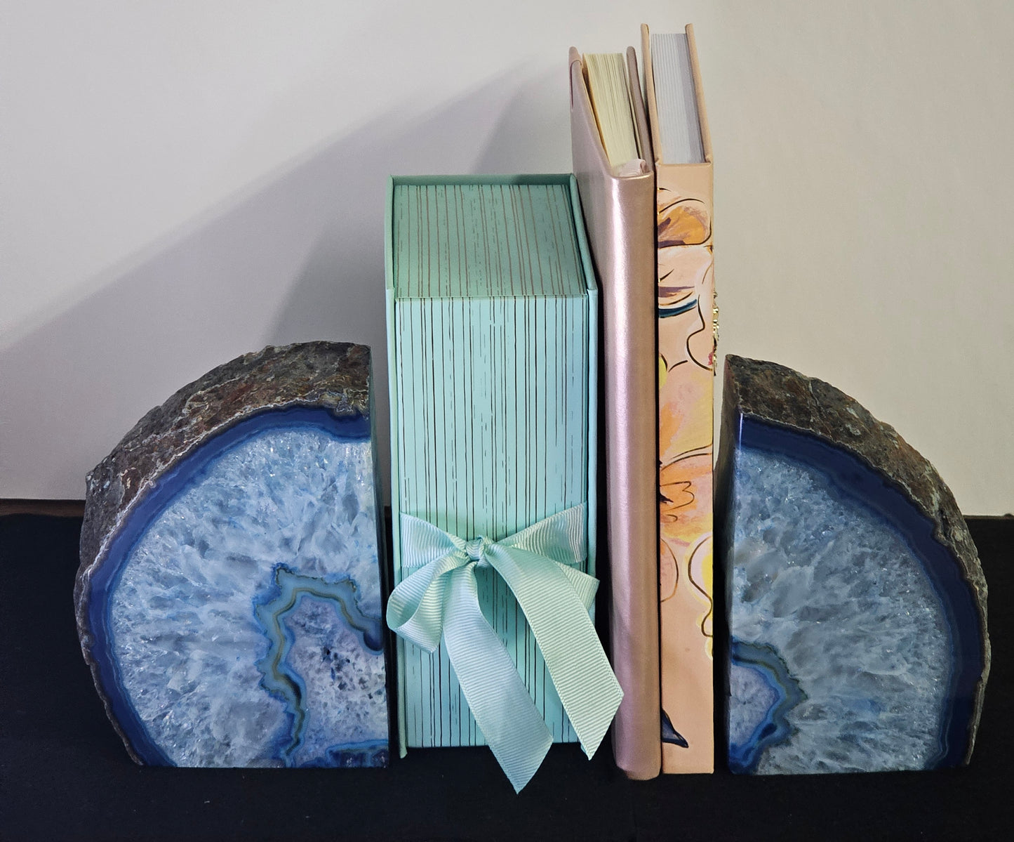 Agate Polished bookend