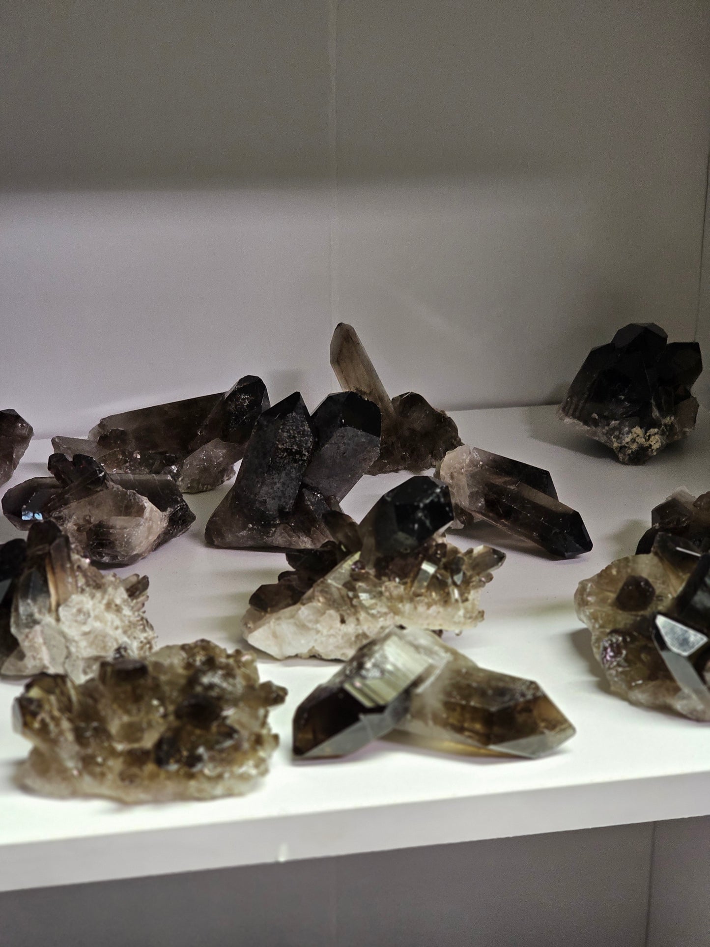 Smoky Quartz Crystal Cluster