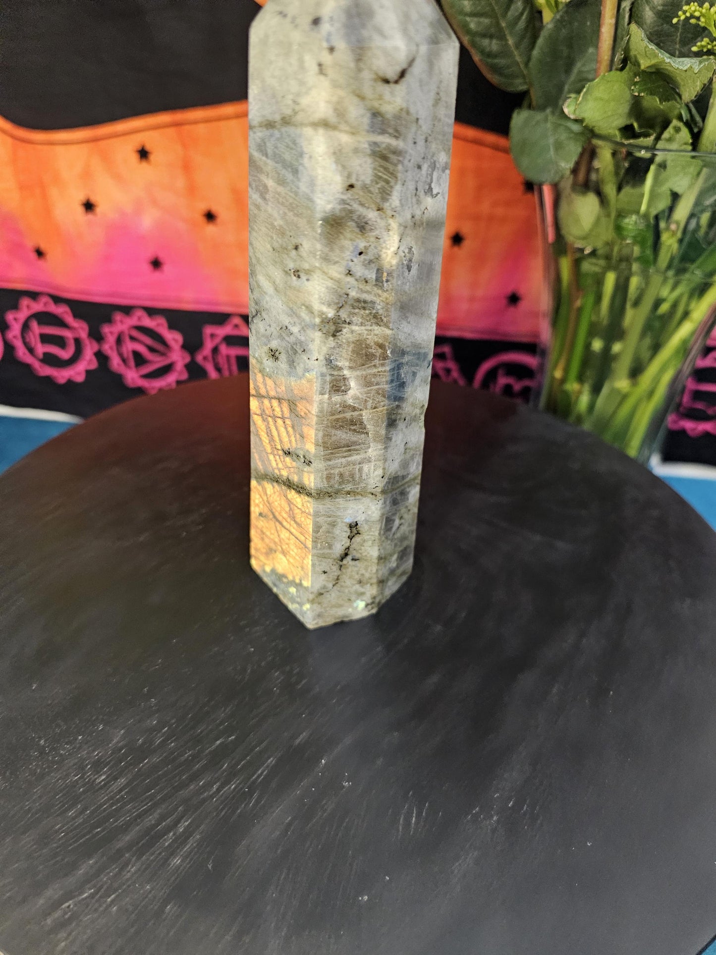 Large Labradorite Tower