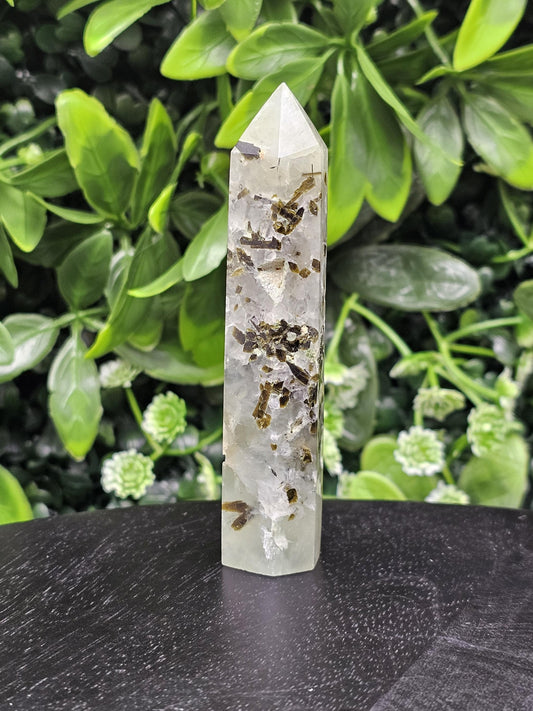 Prehnite Crystal Tower