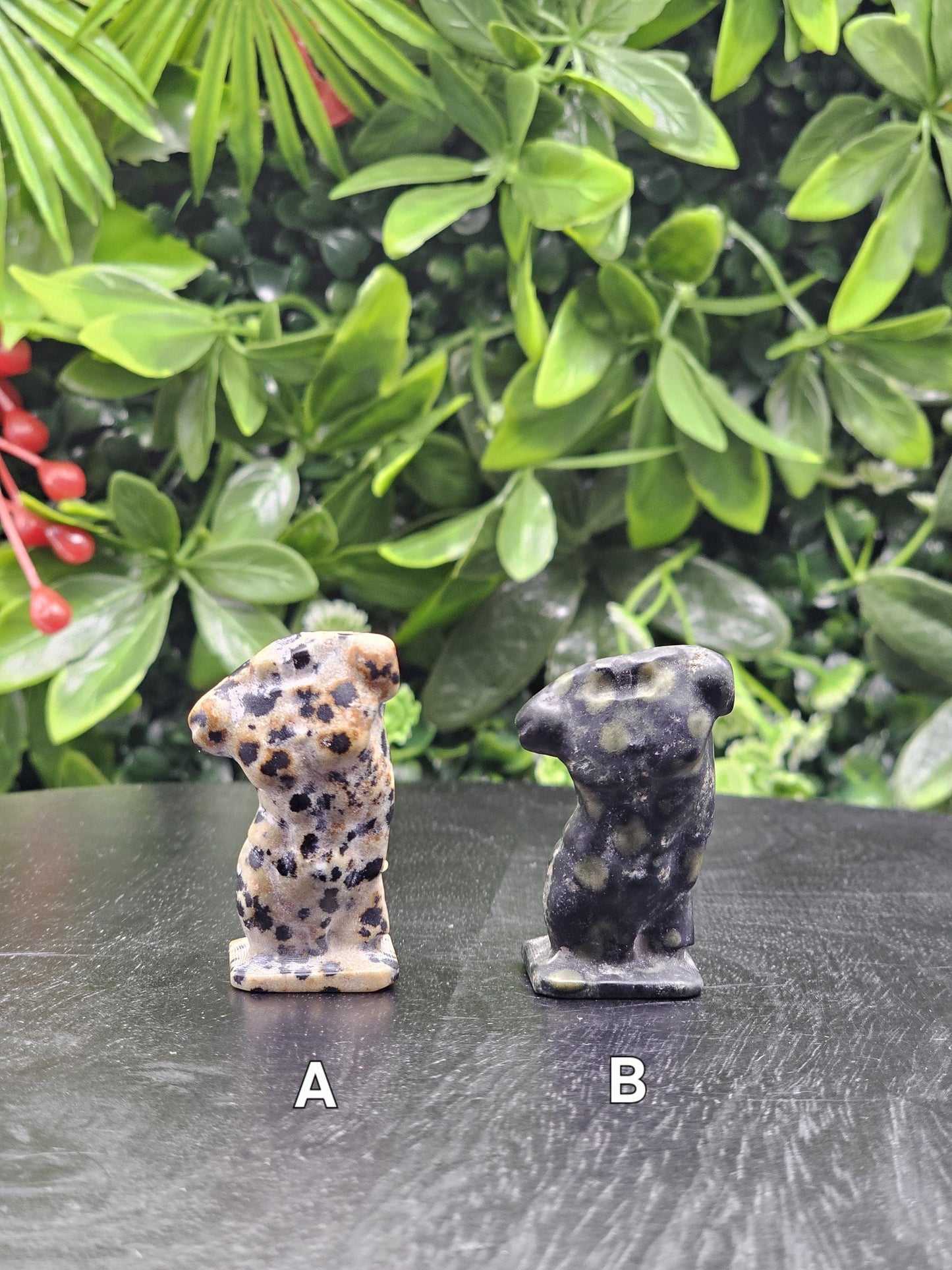 Man Body Small Crystal Carving