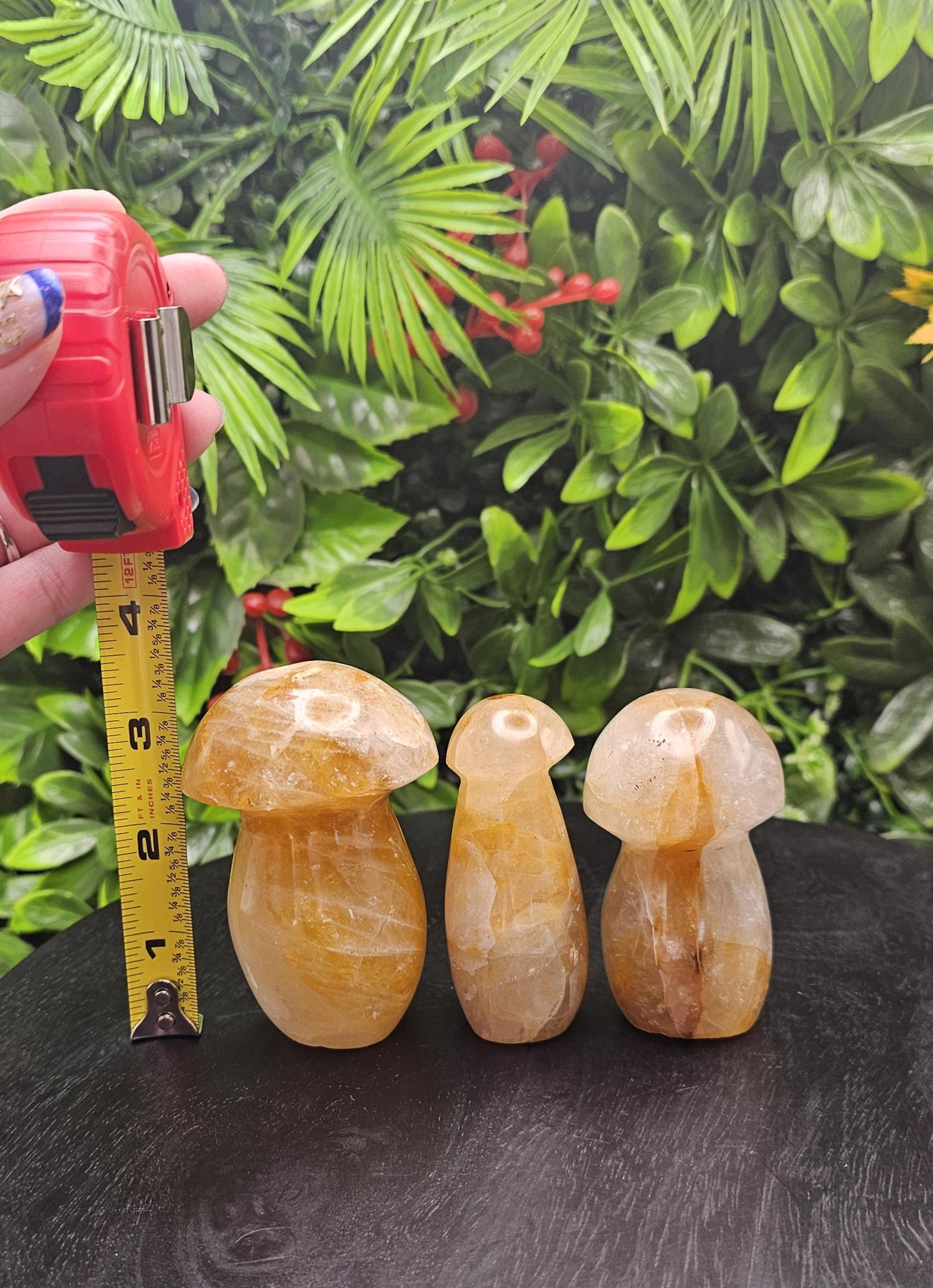 Golden Healer Crystal Mushroom