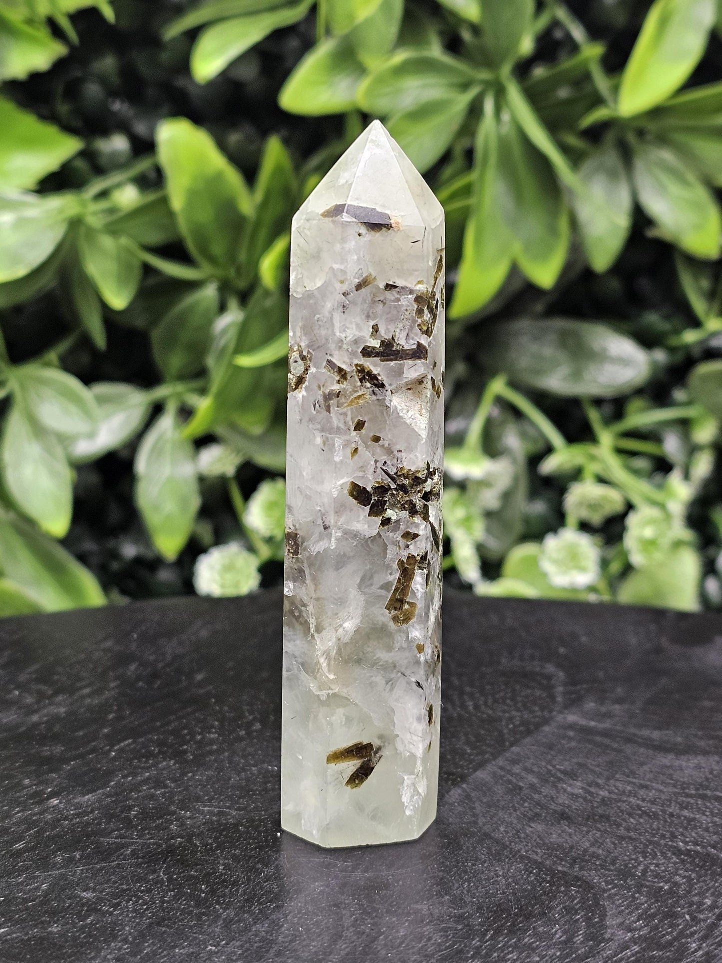 Prehnite Crystal Tower