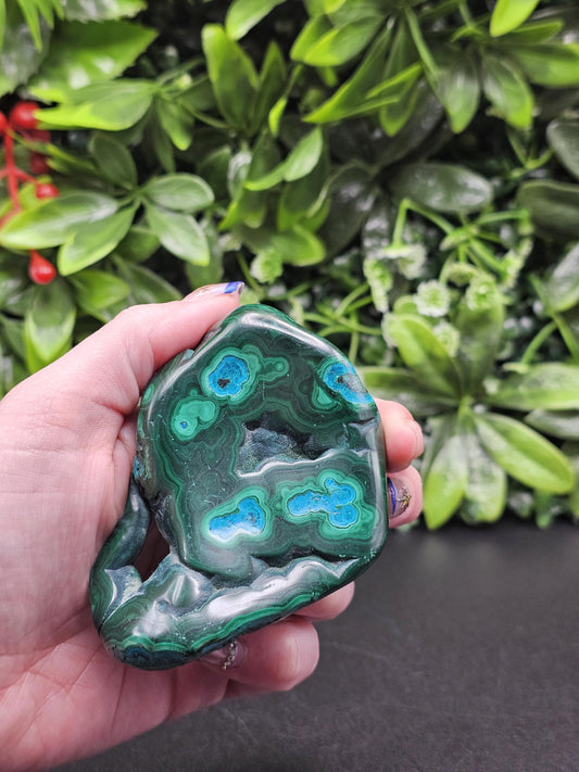 Rare Chrysocolla Malachite