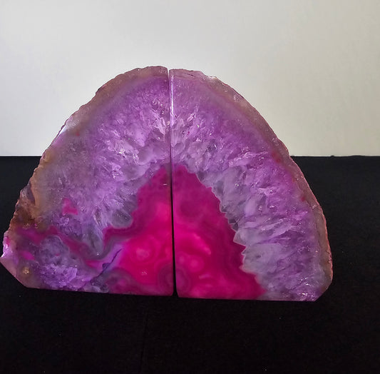 Agate Bookends