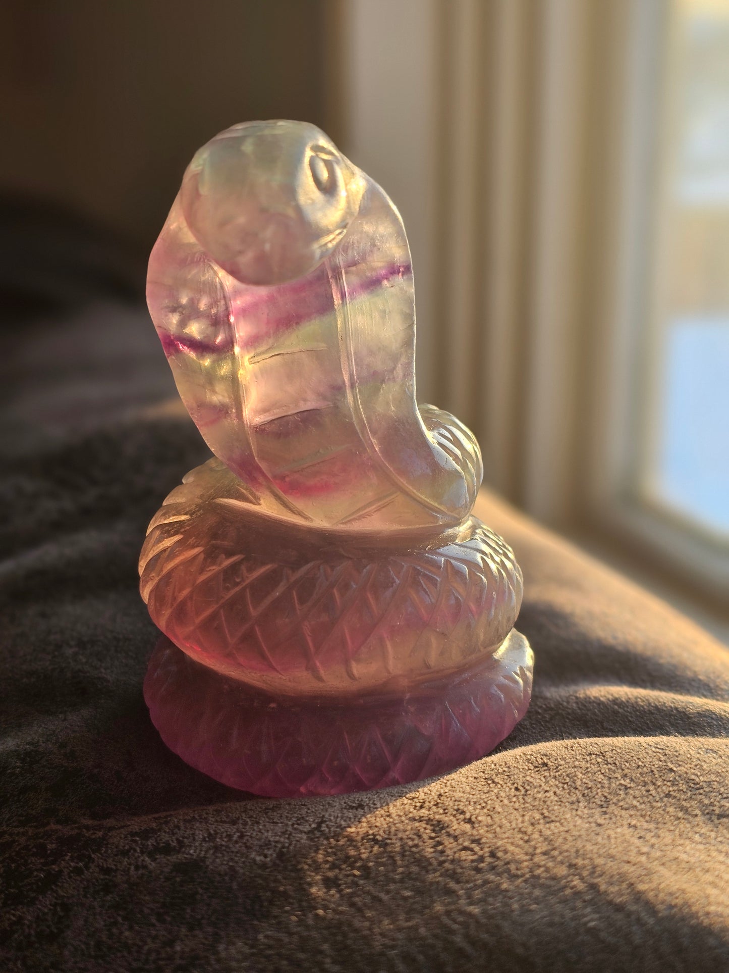 Rainbow Fluorite Snake