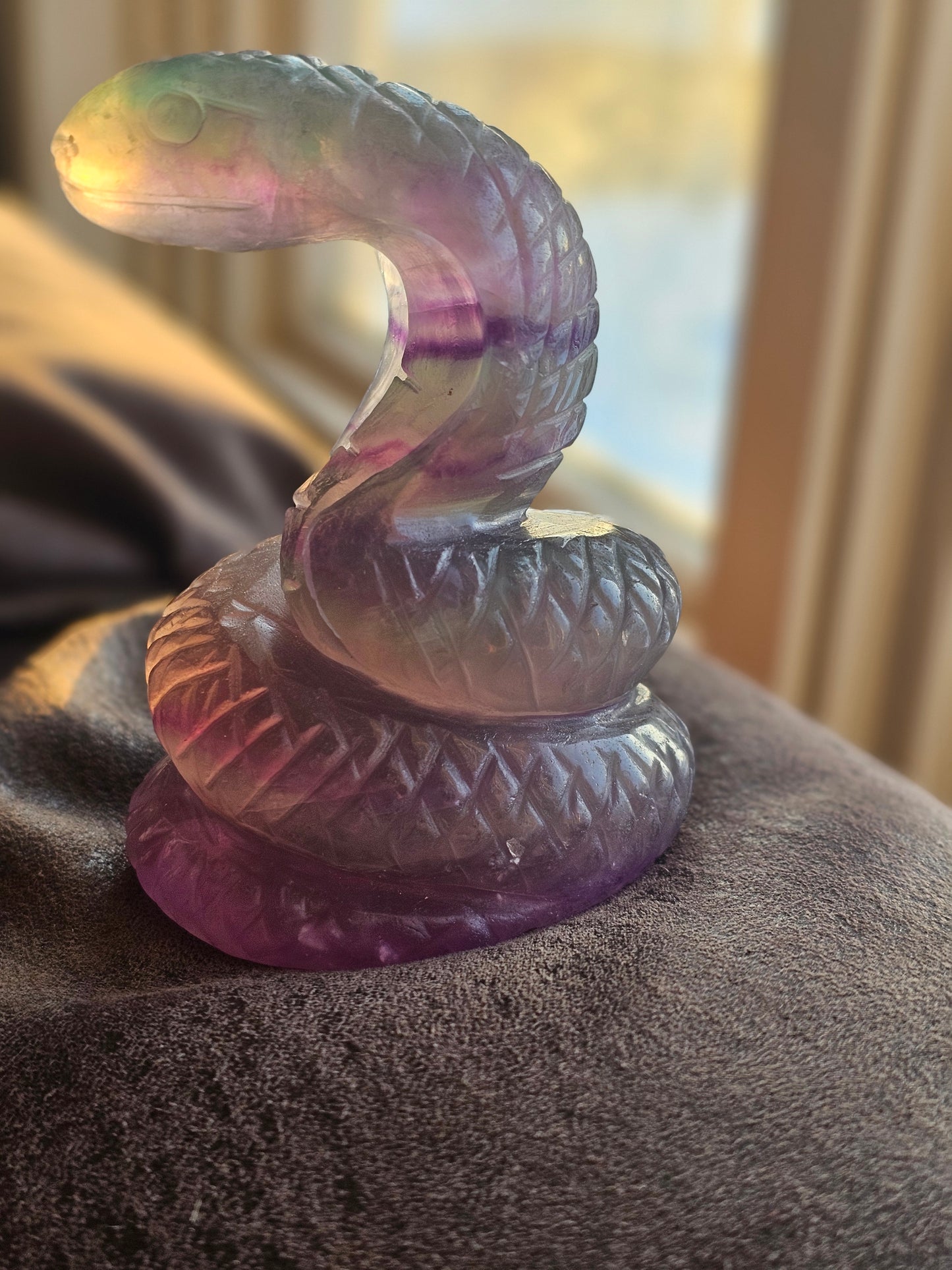 Rainbow Fluorite Snake